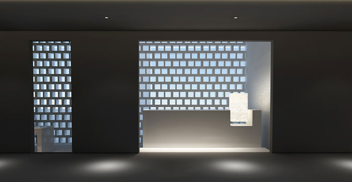 舊辦公樓進門區(qū)改造裝修設(shè)計方案