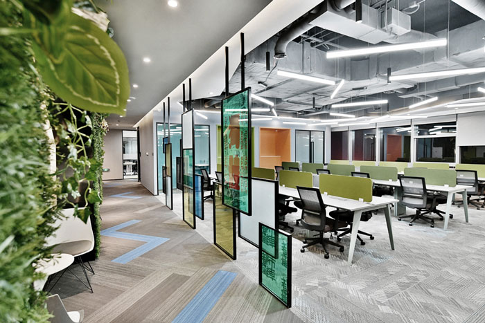 聯(lián)合辦公空間辦公區(qū)裝修設(shè)計效果圖