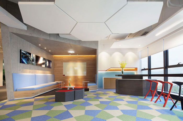 金融控股集團(tuán)辦公室休息區(qū)裝修設(shè)計(jì)效果圖