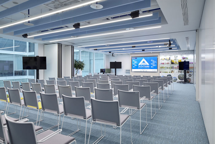 寵物食品公司辦公室培訓(xùn)室裝修設(shè)計效果圖