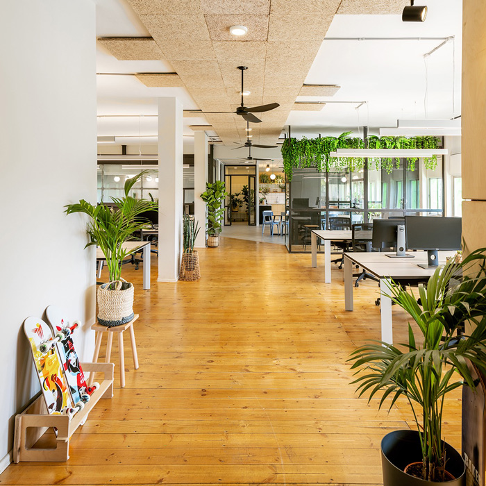 網(wǎng)絡辦公室辦公區(qū)裝修設計效果圖