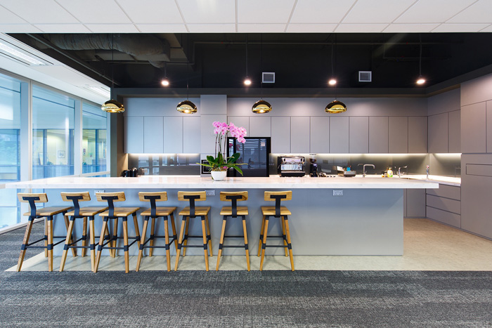 能源公司辦公室茶水間裝修設計效果圖