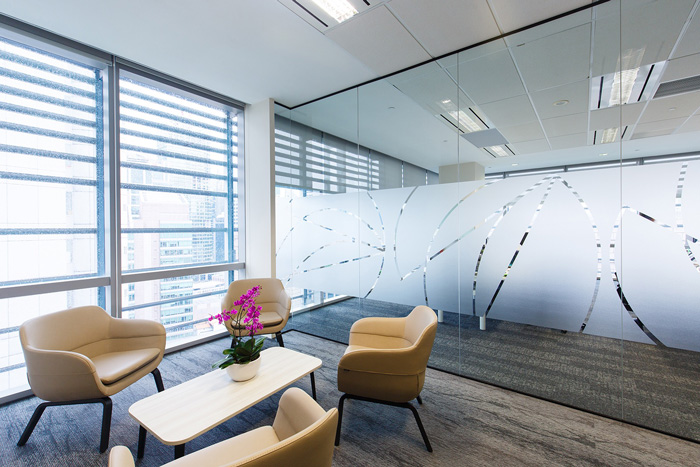 能源公司辦公室洽談區(qū)裝修設計效果圖