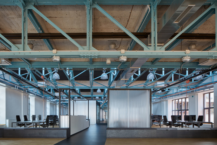 電子商務(wù)辦公室辦公區(qū)裝修效果圖