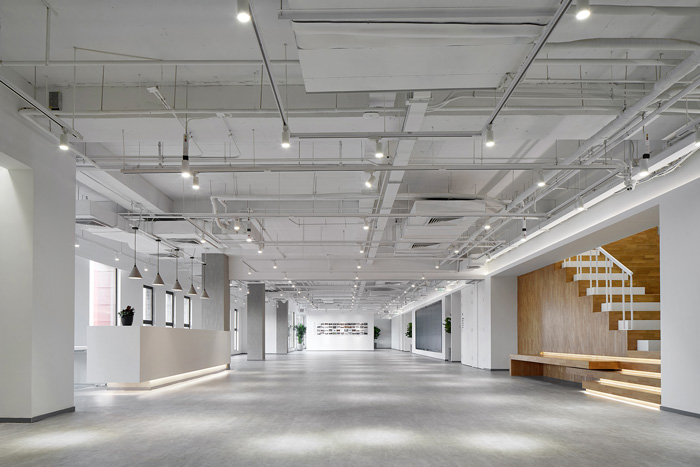 辦公大樓多功能展廳裝修設(shè)計效果圖