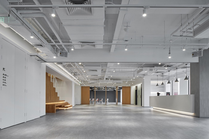 辦公大樓多功能展廳裝修設(shè)計效果圖