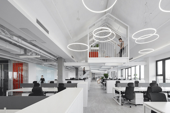 辦公大樓辦公區(qū)域裝修設(shè)計效果圖