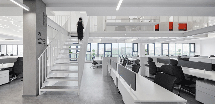 辦公大樓辦公區(qū)域裝修設(shè)計效果圖