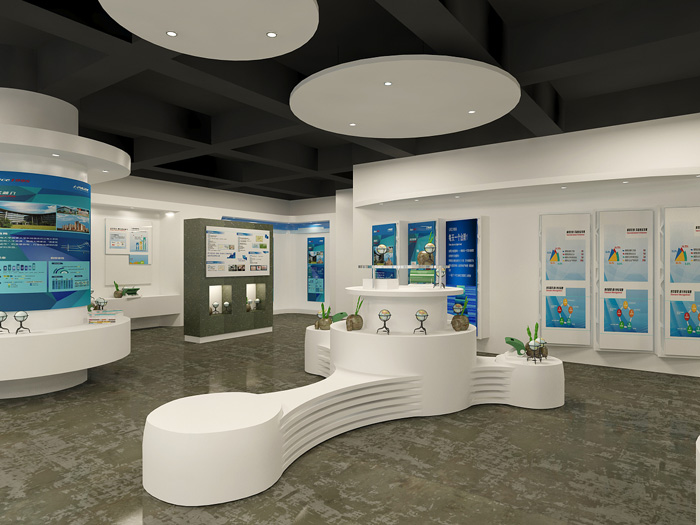 創(chuàng)業(yè)園辦公室展廳裝修設(shè)計(jì)效果圖