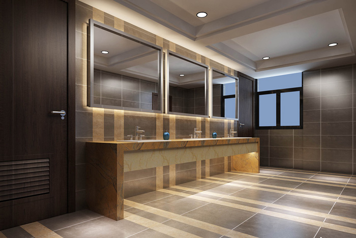 生態(tài)辦公室衛(wèi)生間裝修設(shè)計(jì)效果圖