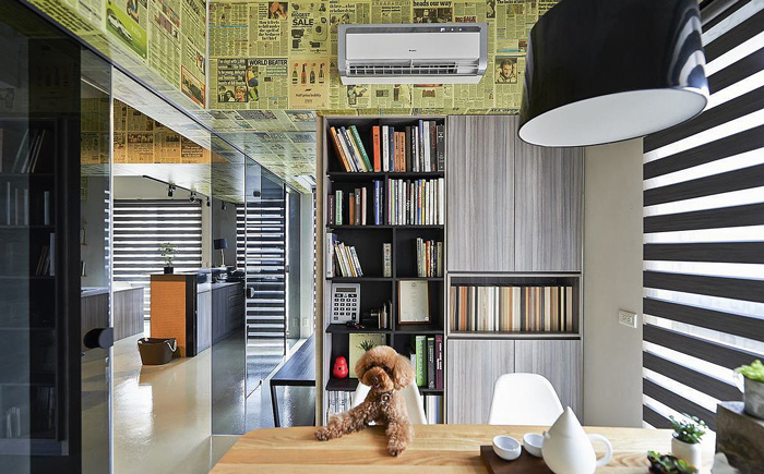 50平方公司辦公室辦公區(qū)裝修設計效果圖