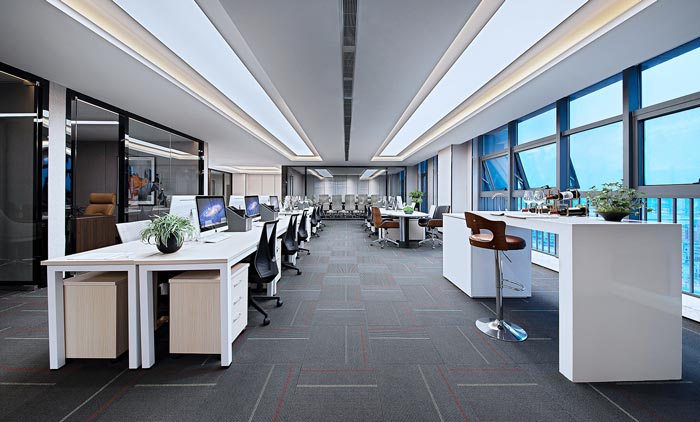金融機構辦公區(qū)設計方案
