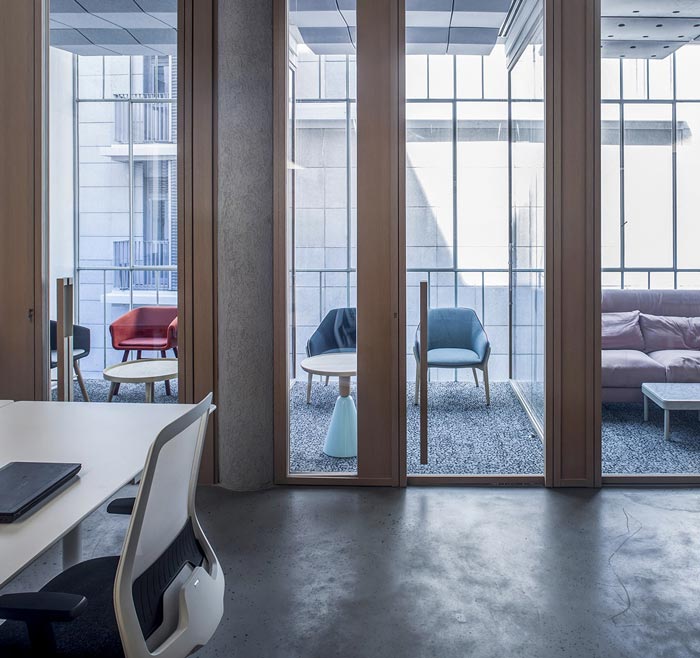 會計師事務所交流區(qū)裝修設計效果圖