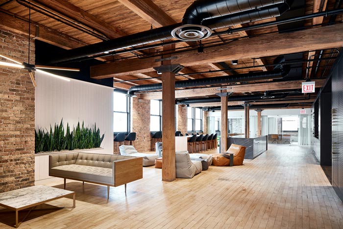 金融行業(yè)辦公室進(jìn)門區(qū)裝修設(shè)計(jì)效果圖