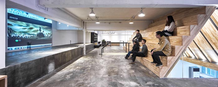 loft辦公室多功能會議室裝修設(shè)計(jì)效果圖