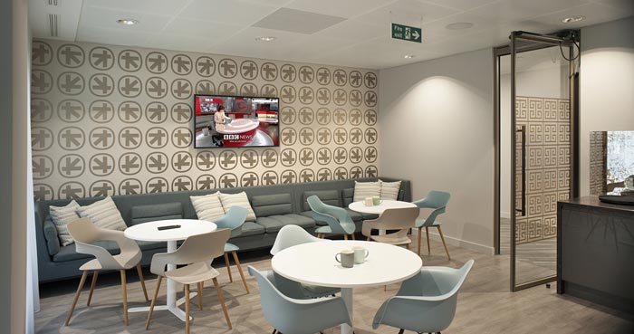 稅務師事務所辦公室休息區(qū)裝修設計效果圖