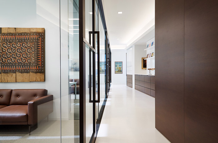 財務管理公司過道裝修設計效果圖