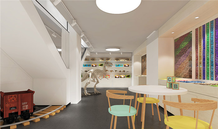 玩具公司展廳裝修設(shè)計(jì)效果圖
