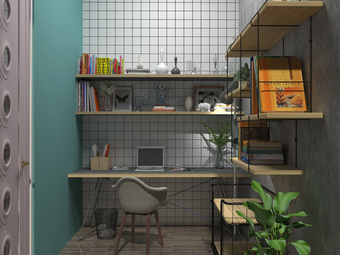 廠房辦公室獨(dú)立辦公區(qū)設(shè)計(jì)效果圖