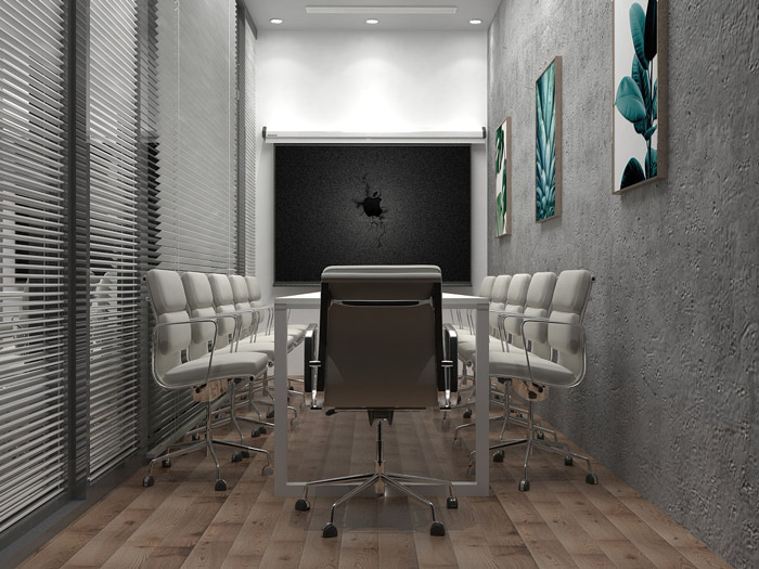 廠房辦公室會(huì)議室設(shè)計(jì)效果圖