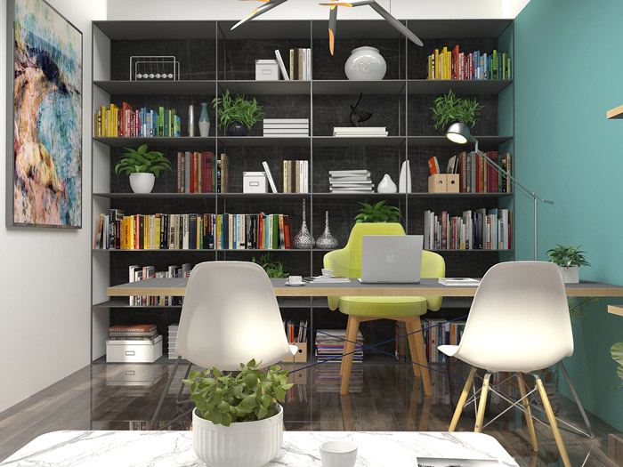 廠房總經(jīng)理辦公室設(shè)計(jì)效果圖