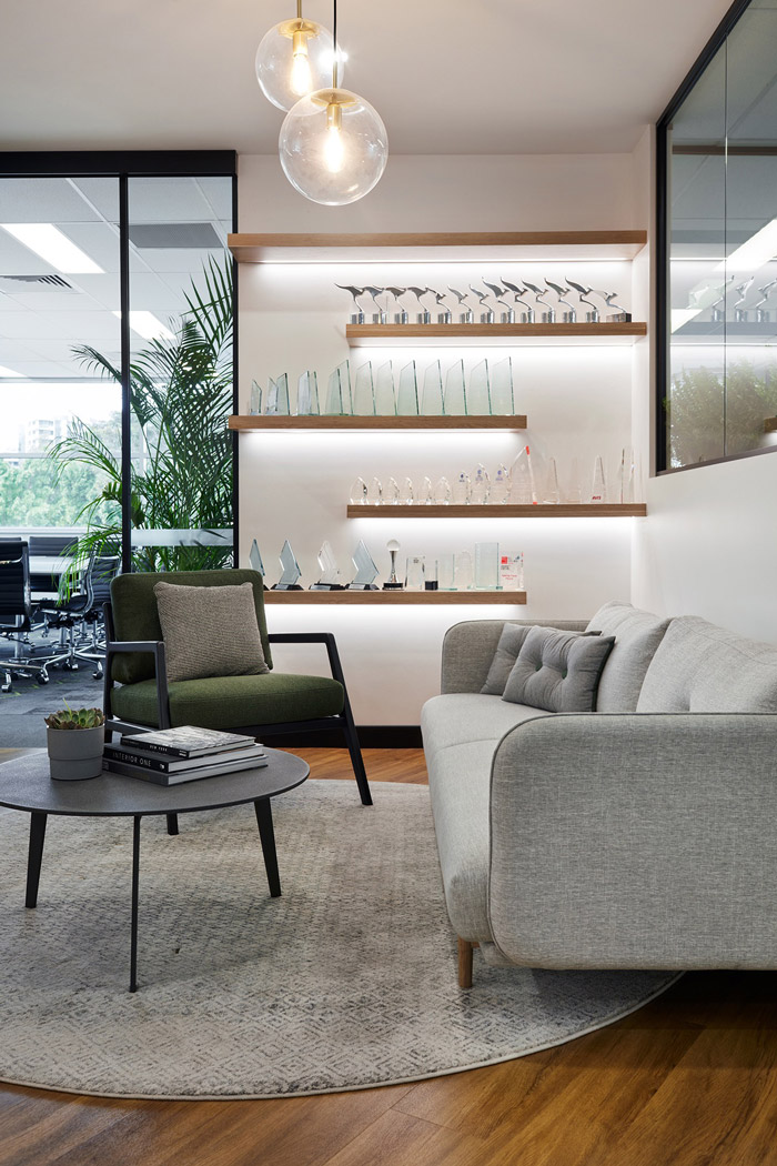 旅行社辦公室接待區(qū)裝修設(shè)計(jì)效果圖