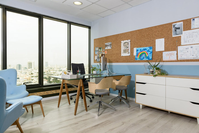 生物技術(shù)公司總經(jīng)理辦公室裝修設(shè)計(jì)效果圖