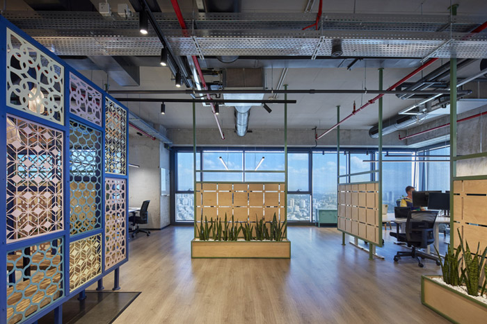 營養(yǎng)科技公司辦公室辦公區(qū)設(shè)計效果圖