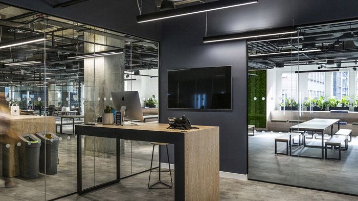 金融科技公司前臺設(shè)計效果圖