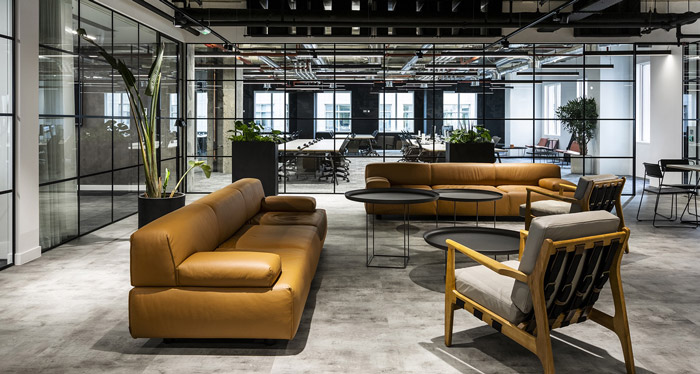 金融科技公司洽談區(qū)設(shè)計效果圖