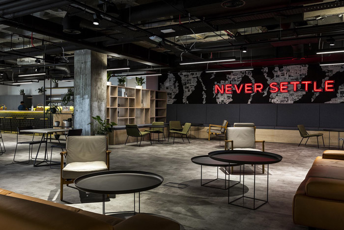 金融科技公司休息區(qū)設(shè)計效果圖