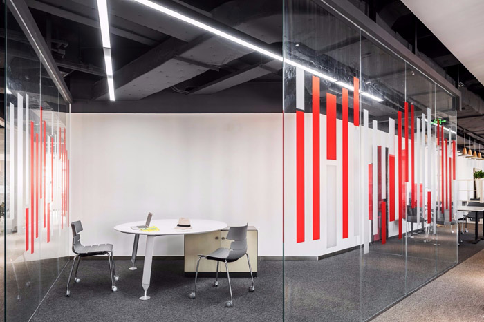 科技辦公室接待區(qū)裝修設(shè)計(jì)效果圖