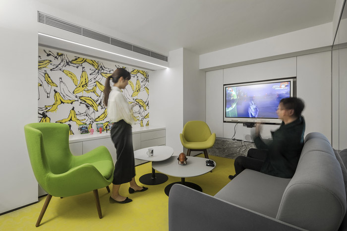 兩層辦公空間休息區(qū)裝修設(shè)計方案