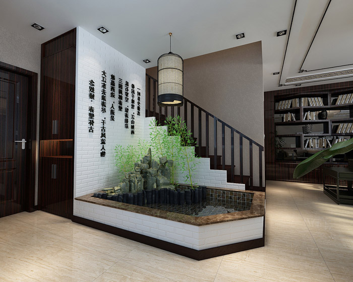 個人辦公室進門區(qū)裝修設計效果圖