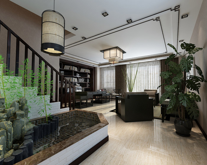 個人辦公室接待區(qū)裝修設計效果圖
