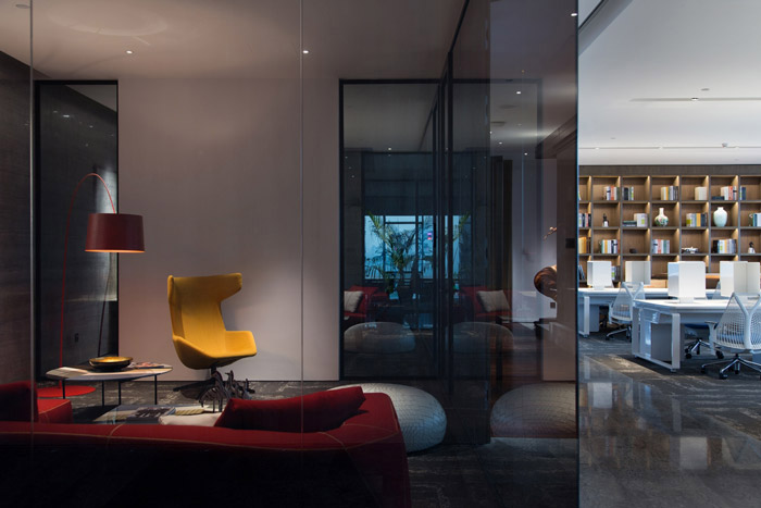 集團辦公室交流區(qū)裝修設(shè)計方案