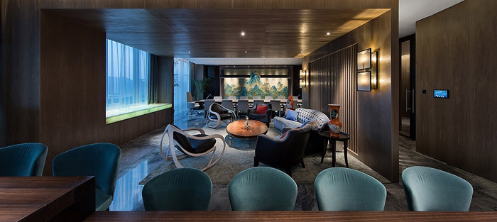 集團辦公室辦公區(qū)裝修設(shè)計方案