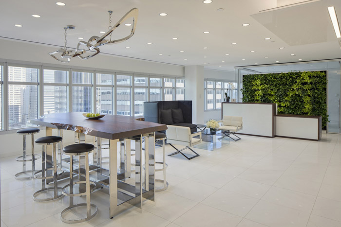 服務式辦公室接待區(qū)裝修設計效果圖