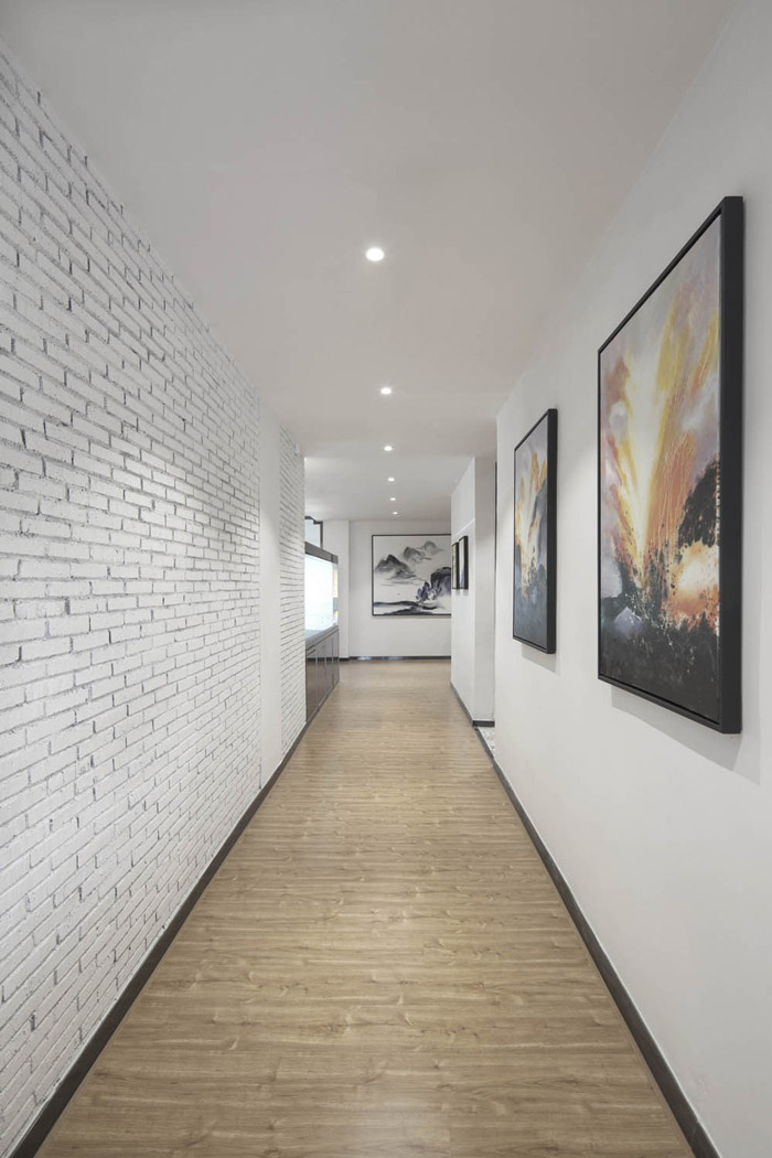 廠房辦公室走廊設(shè)計裝修效果圖