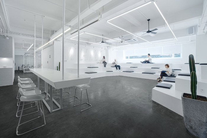 時(shí)尚創(chuàng)意工坊休閑區(qū)裝修效果圖