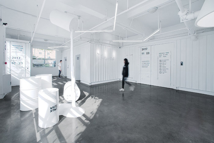 時(shí)尚創(chuàng)意工坊樣品房裝修效果圖