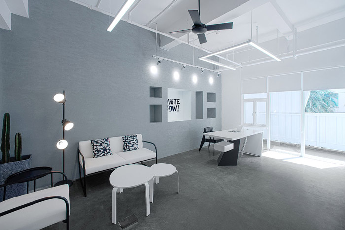 時(shí)尚創(chuàng)意工坊辦公室裝修效果圖