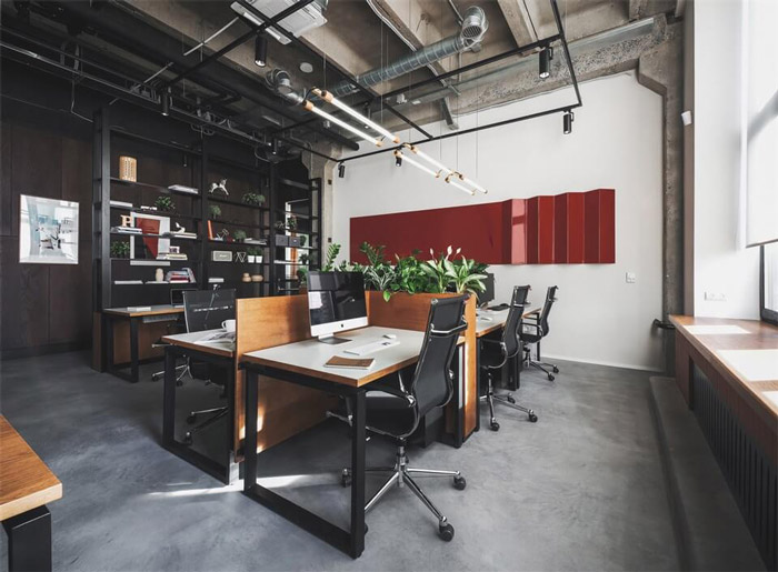 企業(yè)辦公室辦公區(qū)裝修設(shè)計效果圖