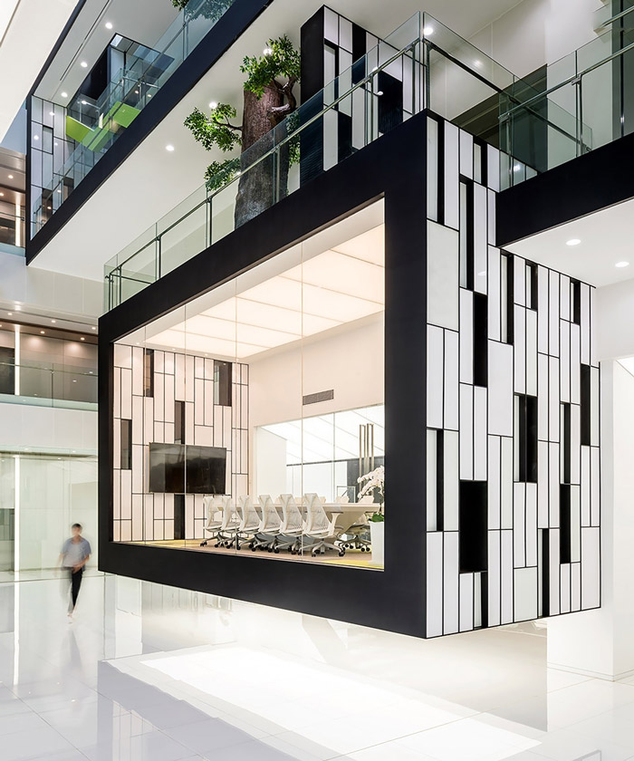 公司辦公室懸空區(qū)裝修設(shè)計(jì)方案