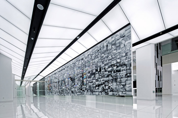 公司辦公室照片墻裝修設(shè)計(jì)方案