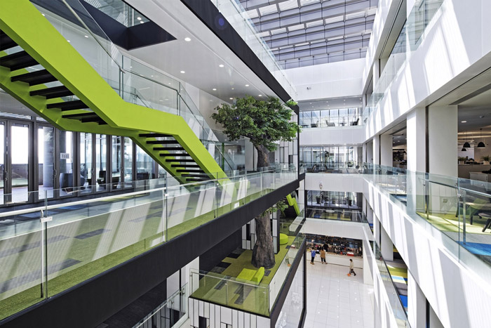 公司辦公室中庭裝修設(shè)計(jì)方案