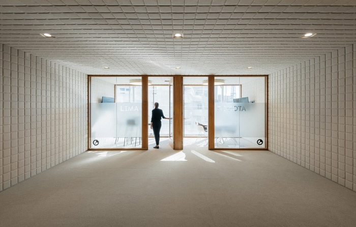 集團(tuán)辦公室進(jìn)門區(qū)裝修設(shè)計(jì)方案