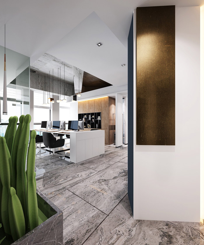 家庭辦公室進(jìn)門(mén)區(qū)設(shè)計(jì)裝修效果圖