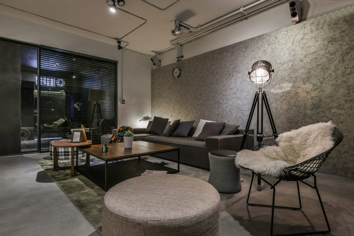 loft辦公室接待區(qū)裝修設(shè)計效果圖