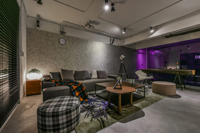 loft私人辦公室裝修設(shè)計效果圖